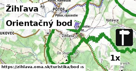 orientačný bod v Žihľava