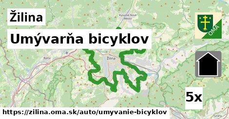 umývarňa bicyklov v Žilina