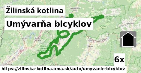 Umývarňa bicyklov, Žilinská kotlina