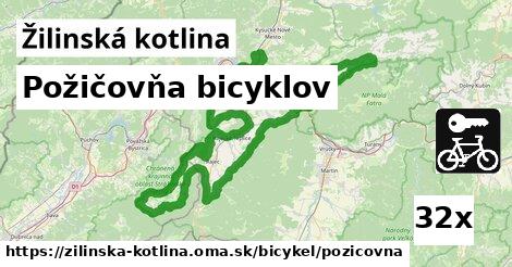 Požičovňa bicyklov, Žilinská kotlina