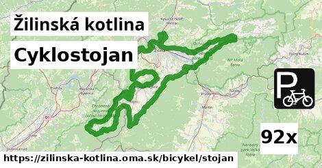 Cyklostojan, Žilinská kotlina