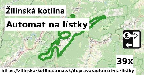 Automat na lístky, Žilinská kotlina