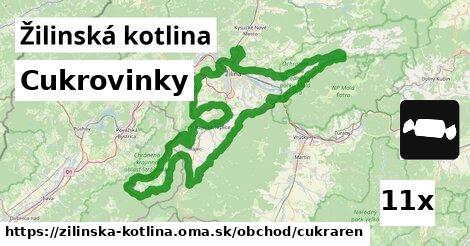 Cukrovinky, Žilinská kotlina