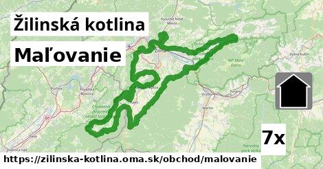 Maľovanie, Žilinská kotlina