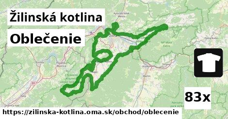 Oblečenie, Žilinská kotlina