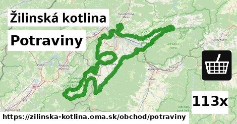 Potraviny, Žilinská kotlina