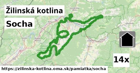 Socha, Žilinská kotlina