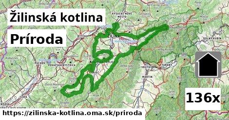 príroda v Žilinská kotlina