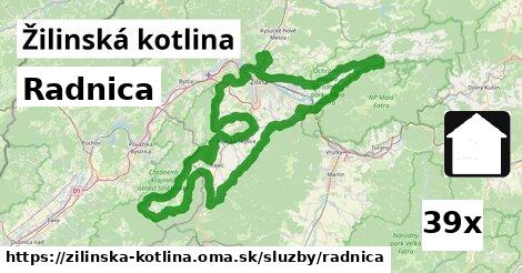 Radnica, Žilinská kotlina