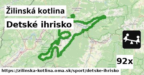 Detské ihrisko, Žilinská kotlina