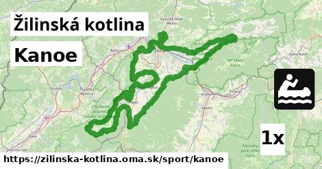 Kanoe, Žilinská kotlina