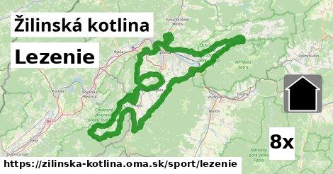 Lezenie, Žilinská kotlina