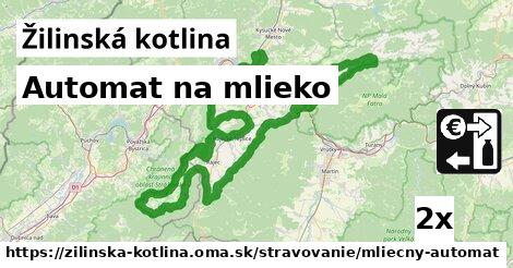 Automat na mlieko, Žilinská kotlina