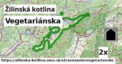 Vegetariánska, Žilinská kotlina