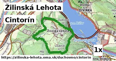 Cintorín, Žilinská Lehota