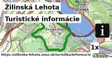 Turistické informácie, Žilinská Lehota