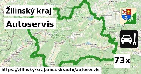 Autoservis, Žilinský kraj