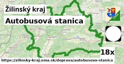 Autobusová stanica, Žilinský kraj