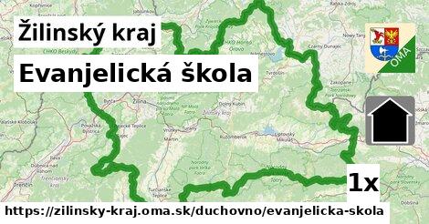 Evanjelická škola, Žilinský kraj