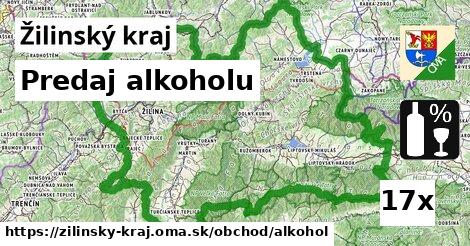 Predaj alkoholu, Žilinský kraj