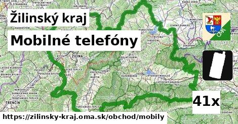 Mobilné telefóny, Žilinský kraj