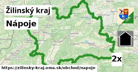 Nápoje, Žilinský kraj