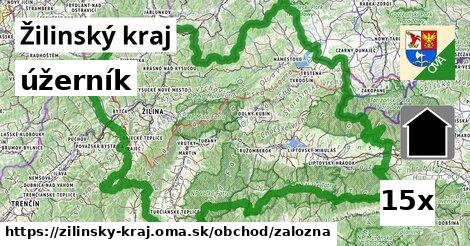 úžerník, Žilinský kraj