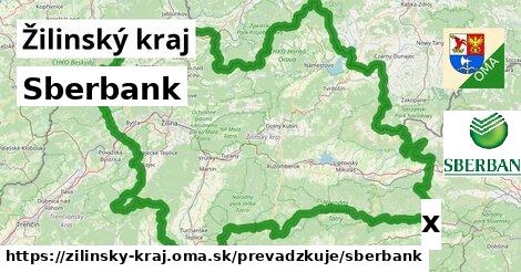 Sberbank, Žilinský kraj