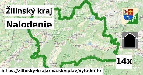 Nalodenie, Žilinský kraj