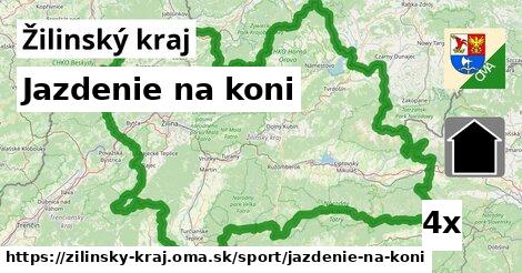 Jazdenie na koni, Žilinský kraj