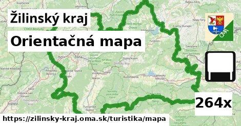 Orientačná mapa, Žilinský kraj