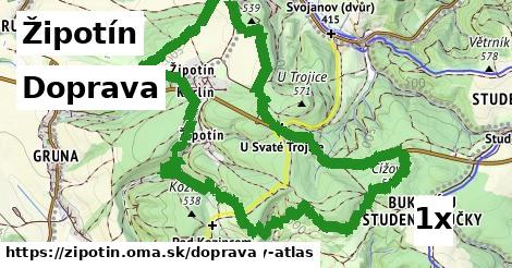 doprava v Žipotín