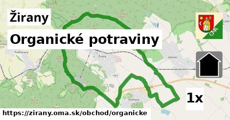 organické potraviny v Žirany