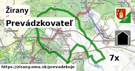 prevádzkovateľ v Žirany