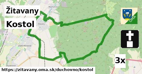 Kostol, Žitavany