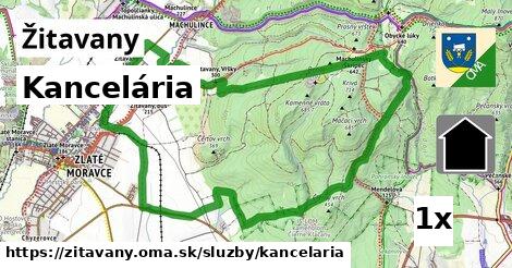 Kancelária, Žitavany