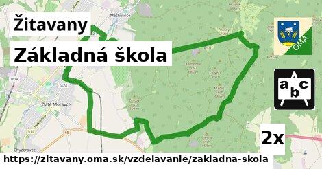 Základná škola, Žitavany