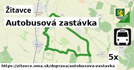 Autobusová zastávka, Žitavce