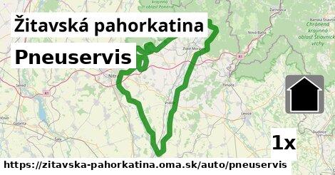 pneuservis v Žitavská pahorkatina