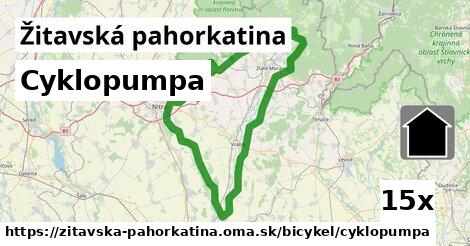 cyklopumpa v Žitavská pahorkatina