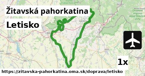 Letisko, Žitavská pahorkatina