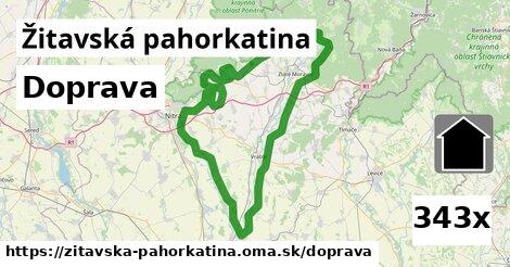 doprava v Žitavská pahorkatina