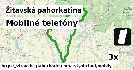 Mobilné telefóny, Žitavská pahorkatina