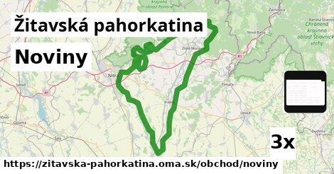 Noviny, Žitavská pahorkatina