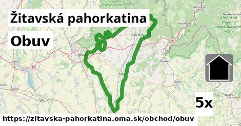 Obuv, Žitavská pahorkatina