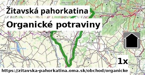 organické potraviny v Žitavská pahorkatina