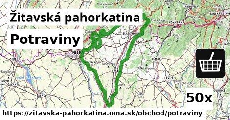 Potraviny, Žitavská pahorkatina