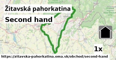 second hand v Žitavská pahorkatina