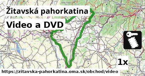 video a DVD v Žitavská pahorkatina