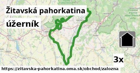 úžerník, Žitavská pahorkatina